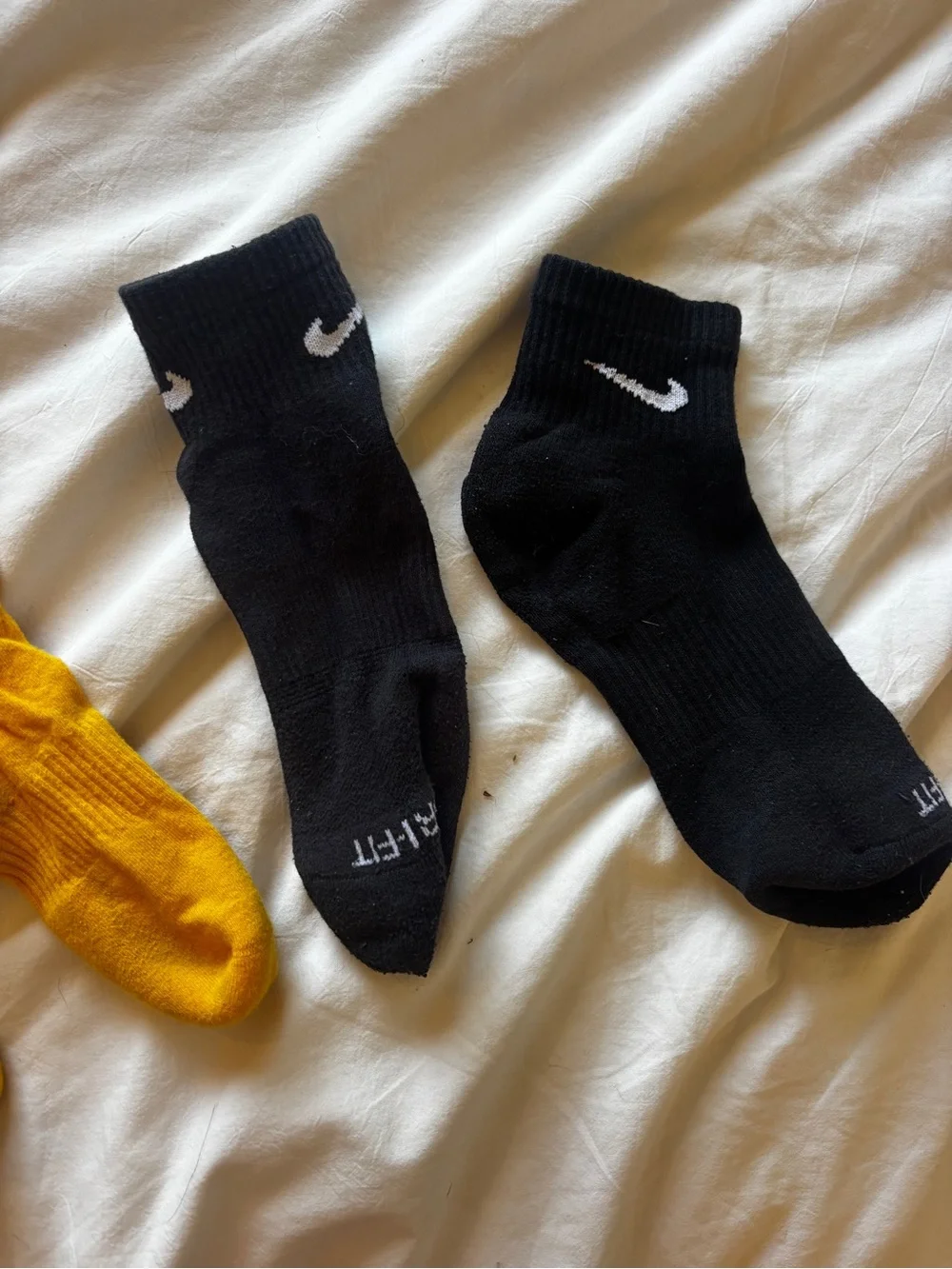 Nike pair includes